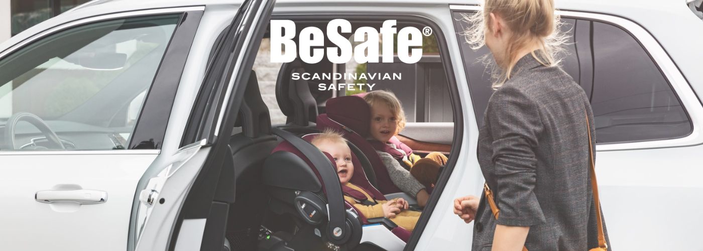 ni&ntilde;os viajando a contramarcha en las sillas de auto m&aacute;s seguras: Besafe